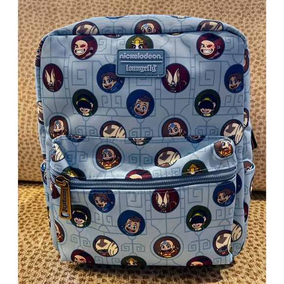 Loungefly Nickelodeon Avatar The Last Airbender Print Square Mini Backpack NEW - Picture 6 of 14